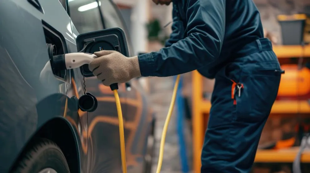 Entretien d'une voiture électrique vs essence