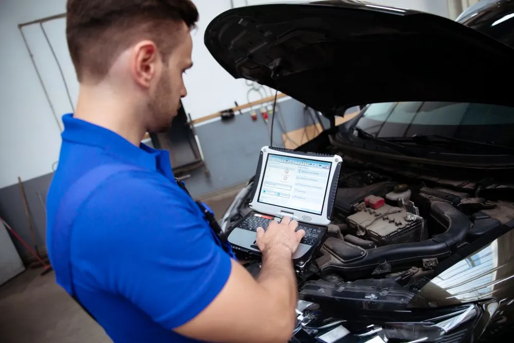 Diagnostic électronique d'une voiture
